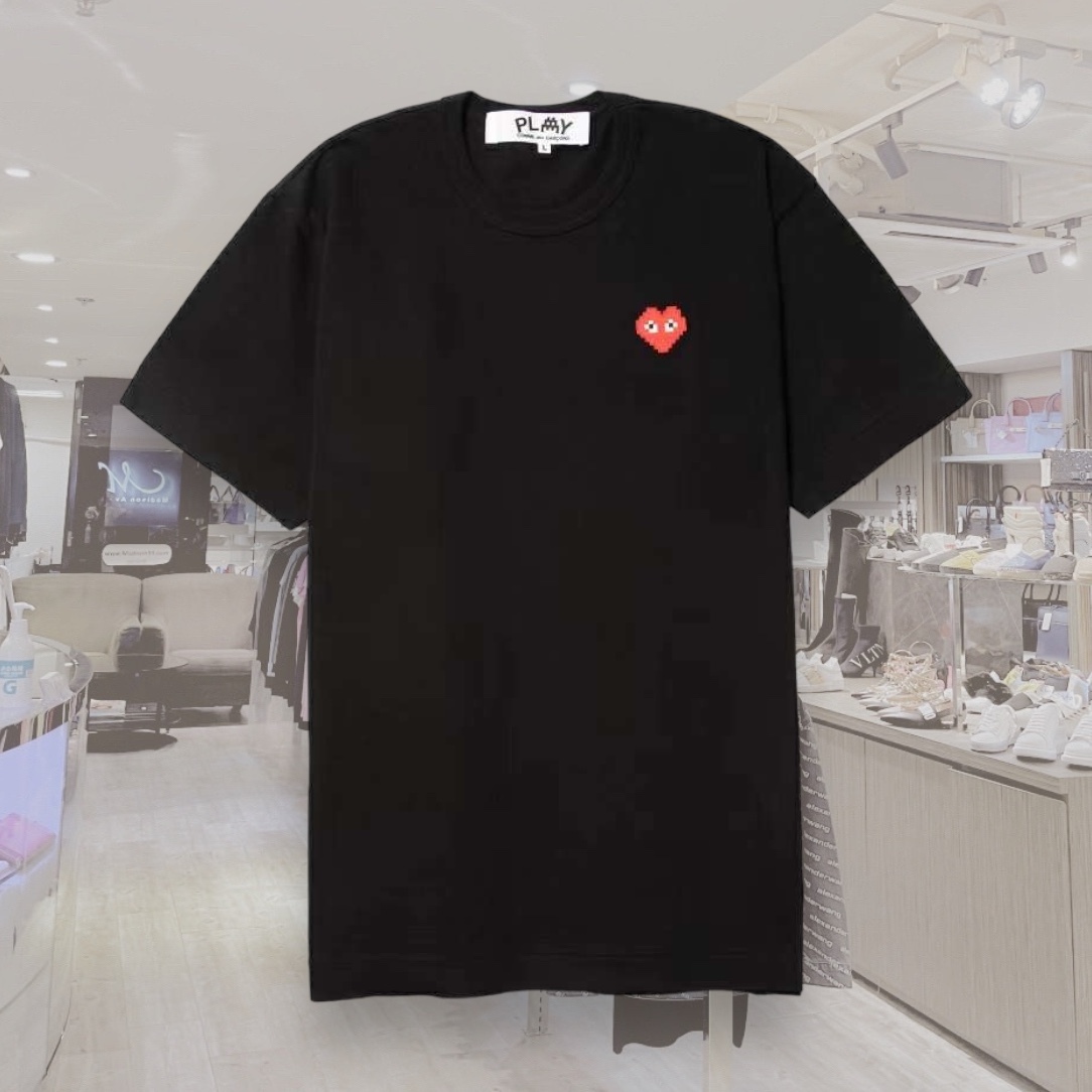 Comme des Garcons Play ロゴ Tシャツ