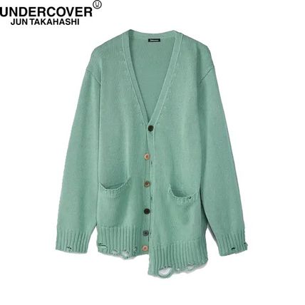 UNDERCOVER Cardigans Unisex Street Style Plain Cotton Cardigans