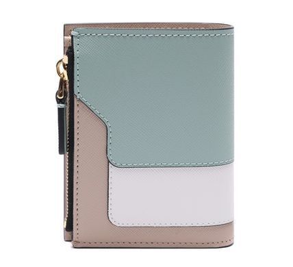 《MARNI》 サフィアーノのロゴウォレット