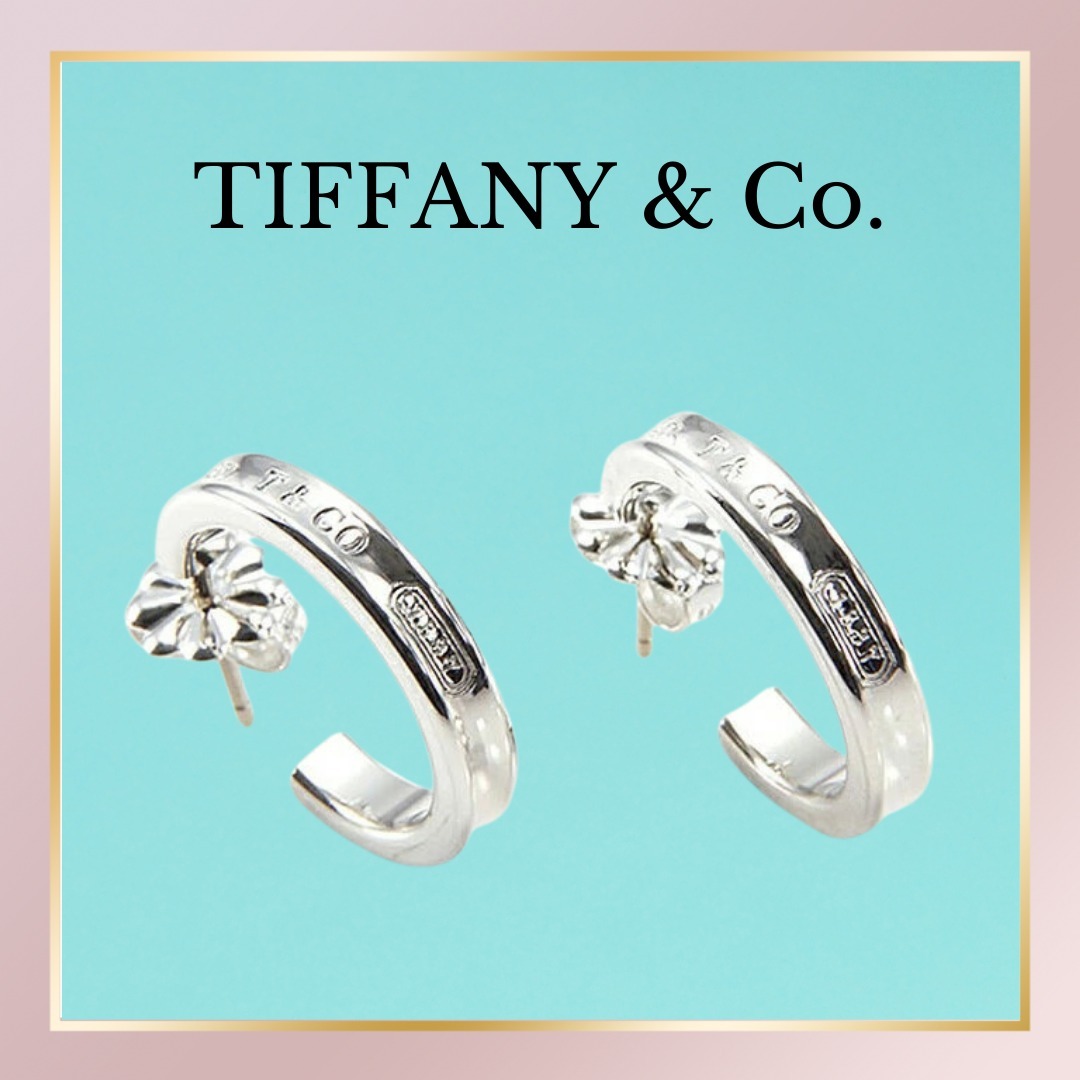 【Tiffany&co.】フープ ピアス シルバー スモール
