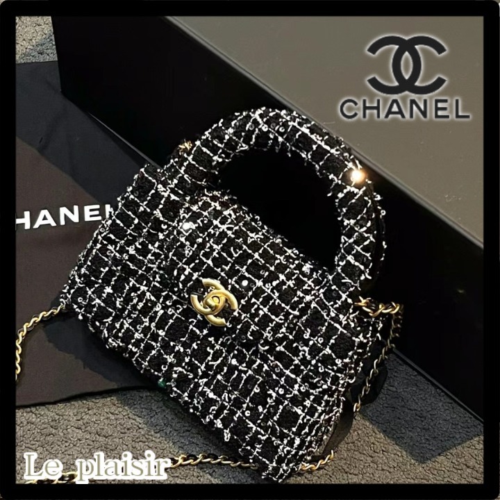 クリアリボンが可愛い♡】CHANEL ピアス