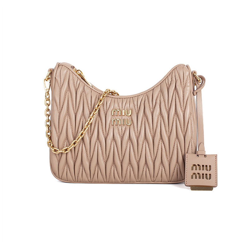 関税負担なし☆MiuMiu マテラッセレザー ショルダーバッグ