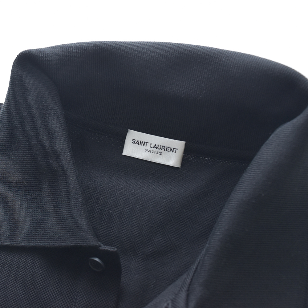 サンローラン ポロシャツ モノグラム 半袖 SAINT LAURENT 712300 サンローラン ポロシャツ モノグラム 半袖 SAINT LAURENT 712300