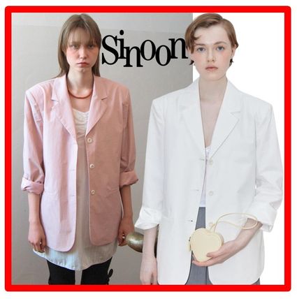 ホワイト（白）系 sinoon(シヌーン) ジャケット(レディース
