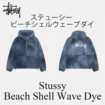 STUSSY More Jackets Unisex Street Style Plain Logo Jackets