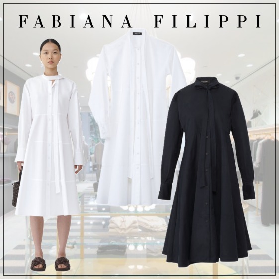 ★ Sportmax★Fabiana ポプリンシャツドレス Fabiana ポプリンシャツドレス - Sportmax - レディース