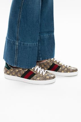 【送料込】GUCCI ゴールド蜂エーススニーカー 送料込】GUCCI ゴールド蜂エーススニーカー (GUCCI/スニーカー