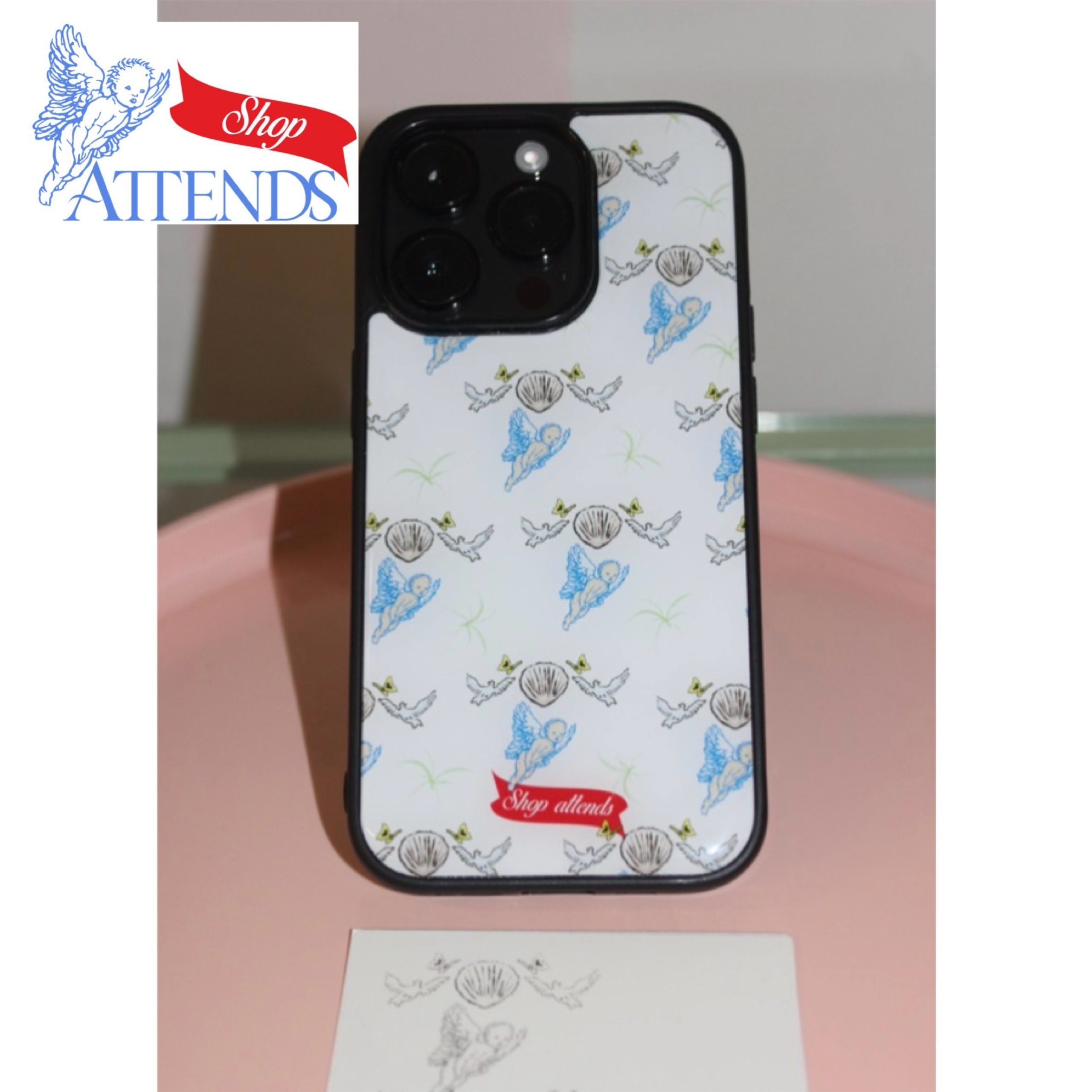 【韓国Attends アテンズ】Peaceful epoxy case