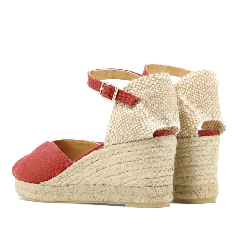 サンダル・ミュール Castaner \"Bianca\" espadrilles (BIANCA/6/002ROJO CARMIN)