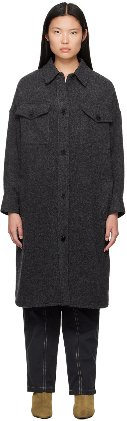 【関税込み】Isabel Marant Etoile グレー Fontia コート