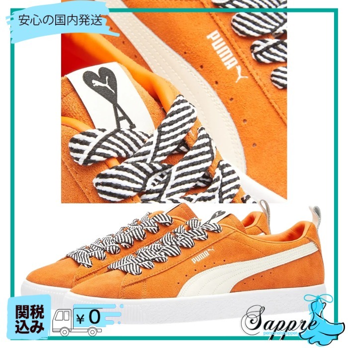 AMI Paris PUMA X AMI コラボ SUEDE VTG スニーカー ロゴ