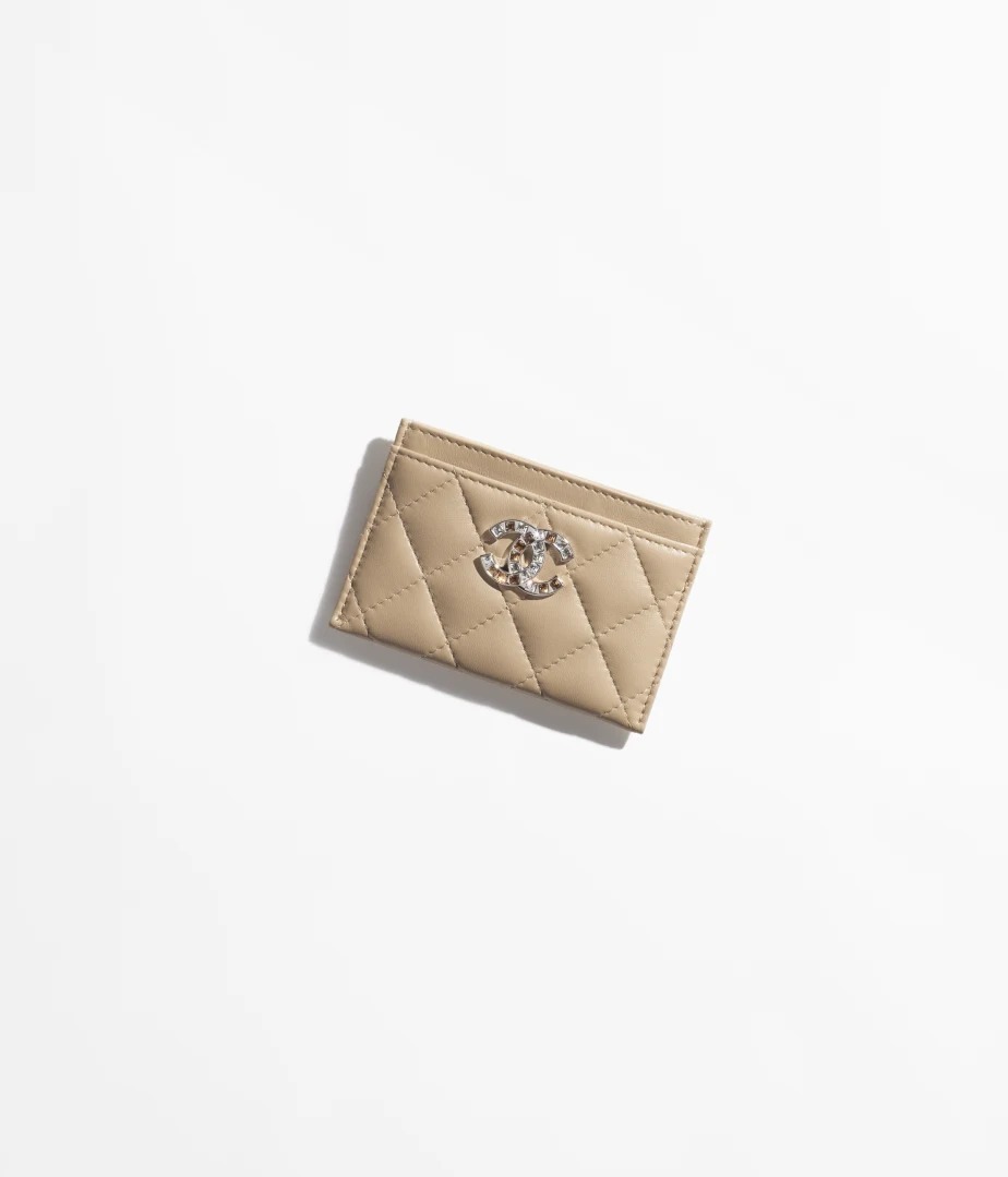 《24SS》淡いくすみカラー♪【CHANEL】シャネル カードケース
