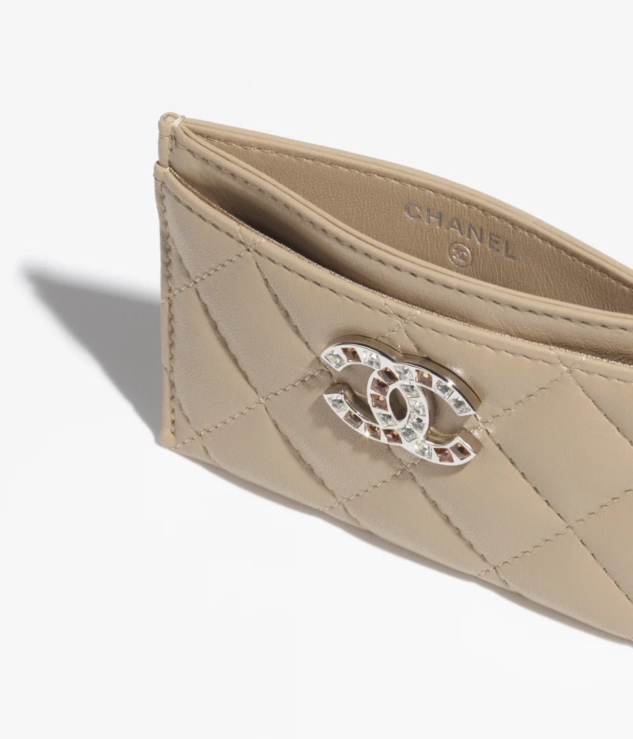 《24SS》淡いくすみカラー♪【CHANEL】シャネル カードケース