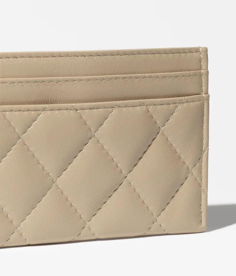 《24SS》淡いくすみカラー♪【CHANEL】シャネル カードケース