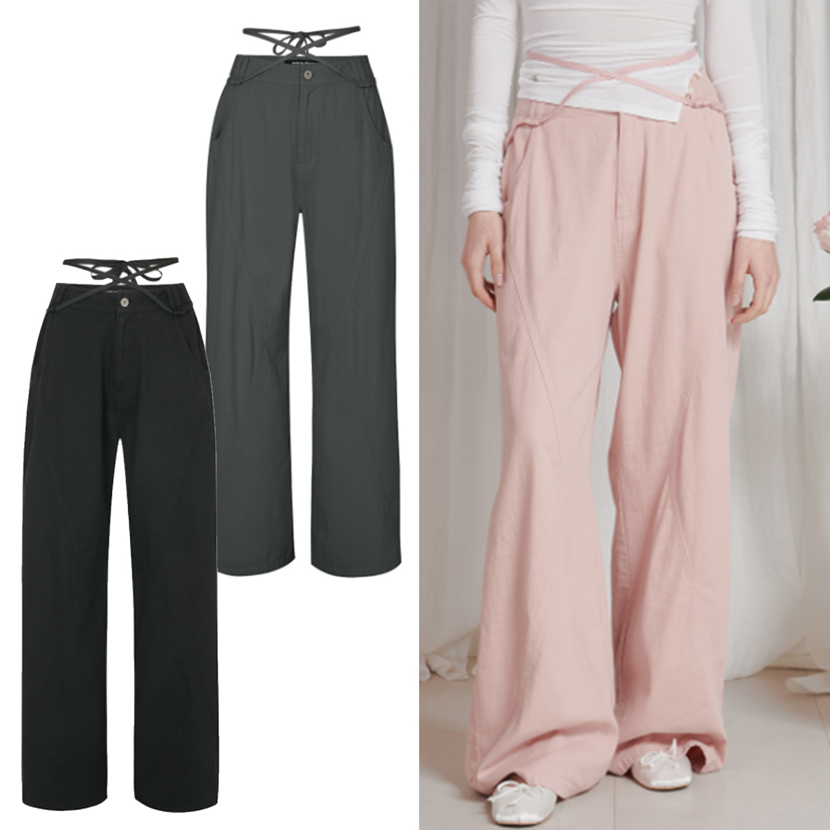 パンツ PAIN OR PLEASURE LIV PANTS 4BKS400