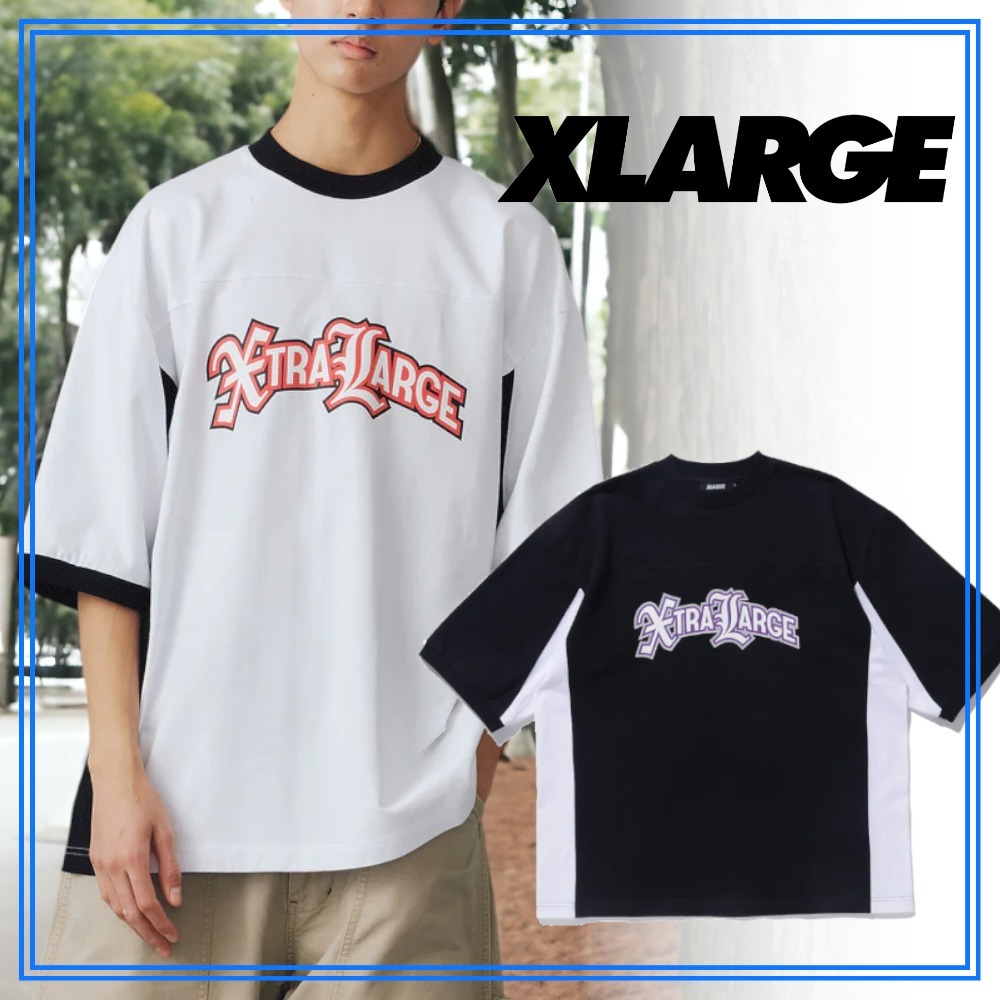 大人気 早い者勝ち XLARGE LOGO 2TONE S/S TEE
