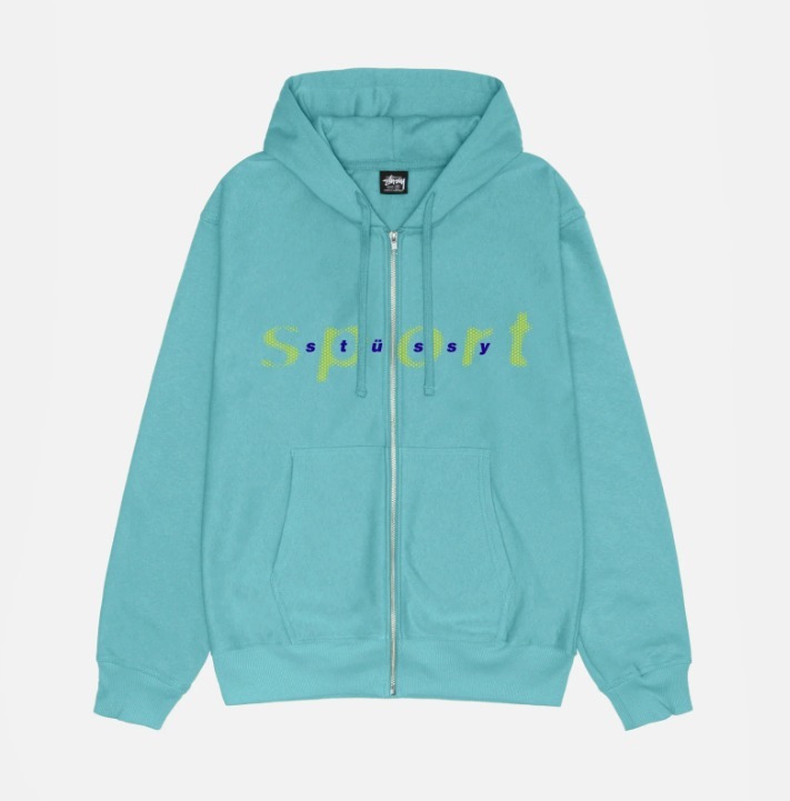 ★韓国の人気★【STUSSY】★SKATE TOUGH ZIP HOODIE★パーカー★ ☆韓国の人気☆【STUSSY】☆SKATE TOUGH ZIP HOODIE☆パーカー