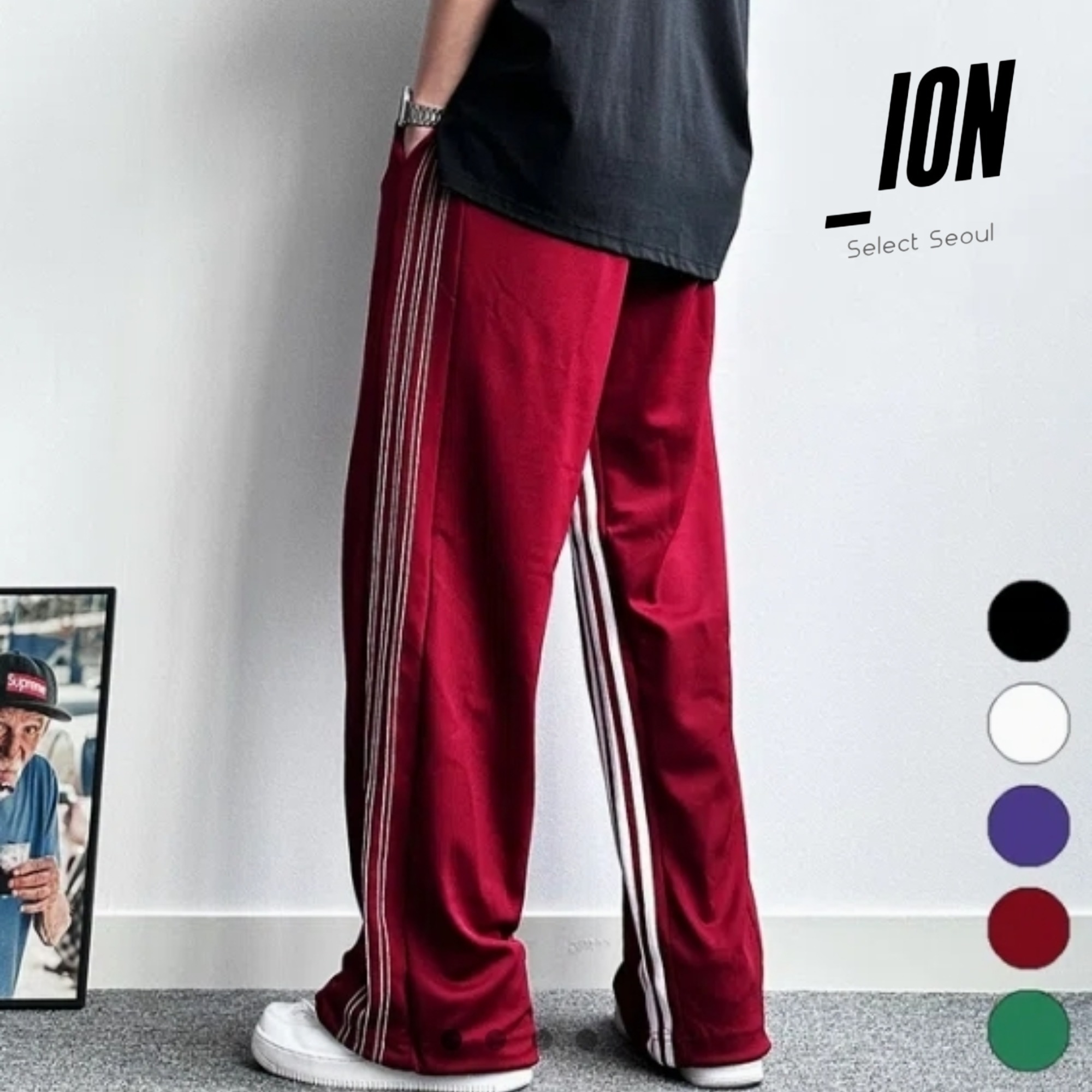 パンツ・ボトムスその他 IONSEOUL Triple Track Wide Pants