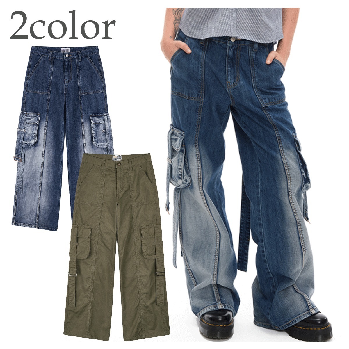 パンツ YOUTHBATH POKET STRING CARGO PANTS 4FK297