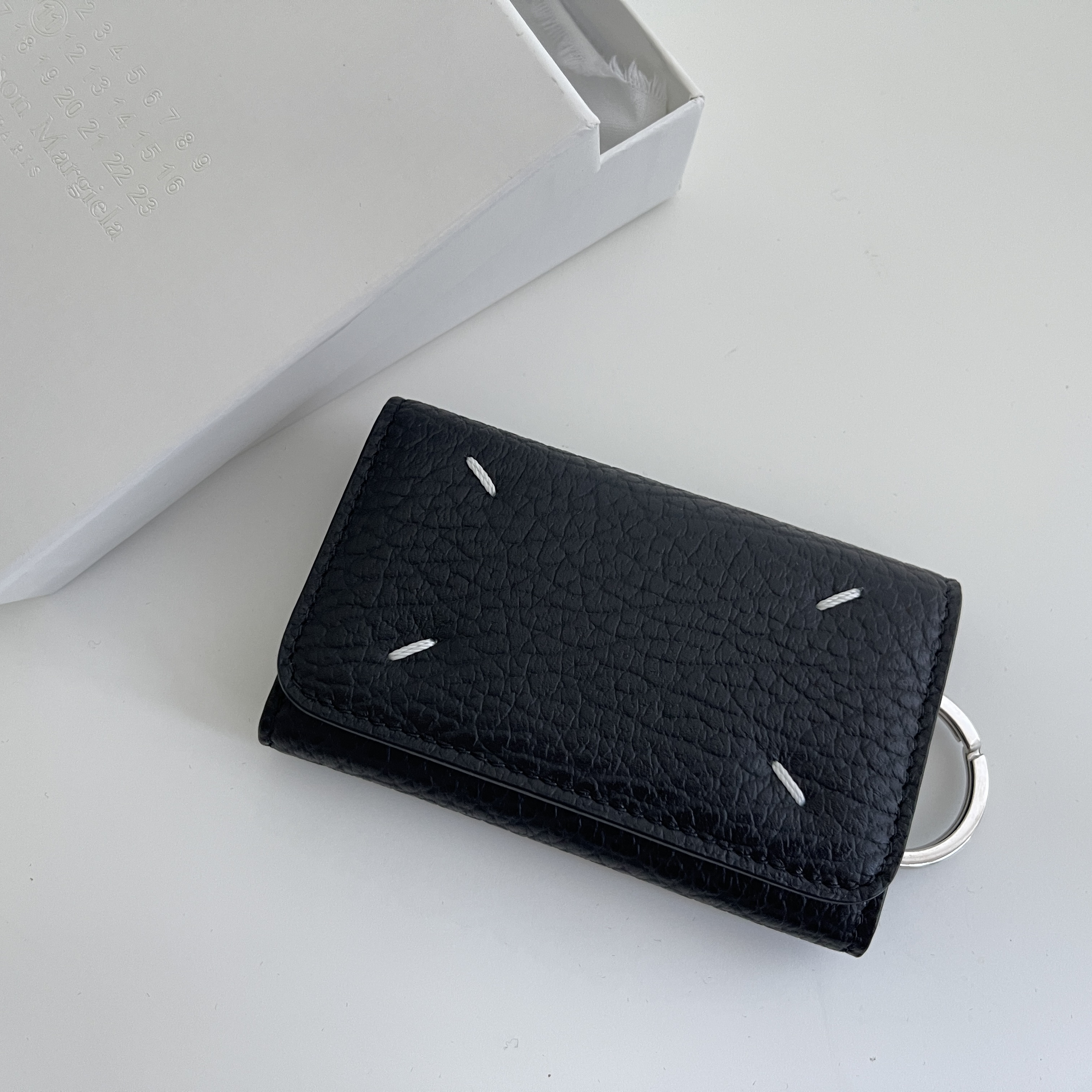 Maison Margiela■ユニセックス 4ステッチ キケース Black