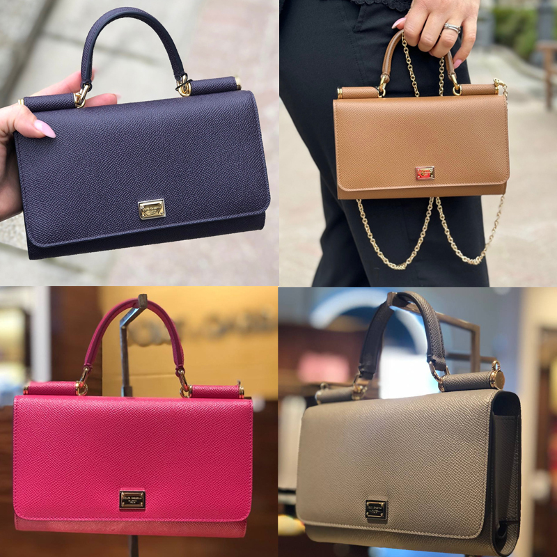 【D&G】Dolce&Gabbana チェーンショルダー ミニバッグ 5色