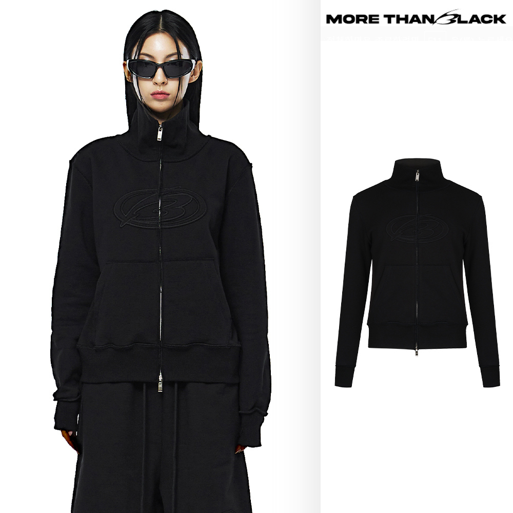 【MORE THAN BLACK】24SS★ CUT OFF POLA JACKET
