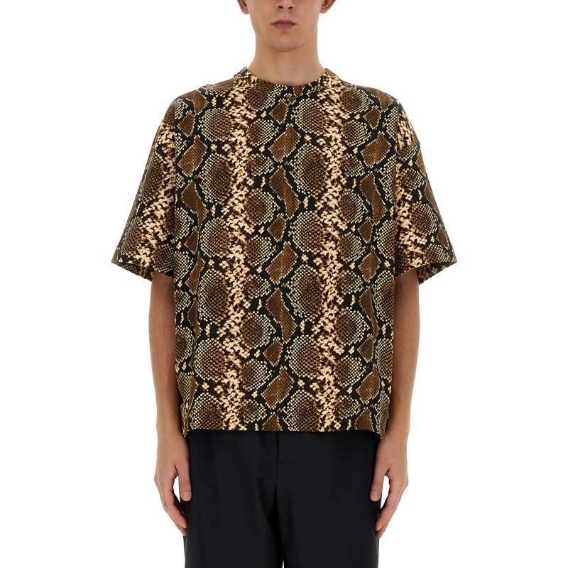 Tシャツ・カットソー Jil Sander T-SHIRT WITH ANIMAL PATTERN