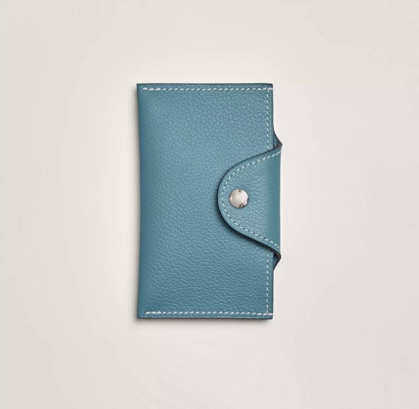 シンプル◇HERMES カードケース Iliade 《New Bleu Jean》