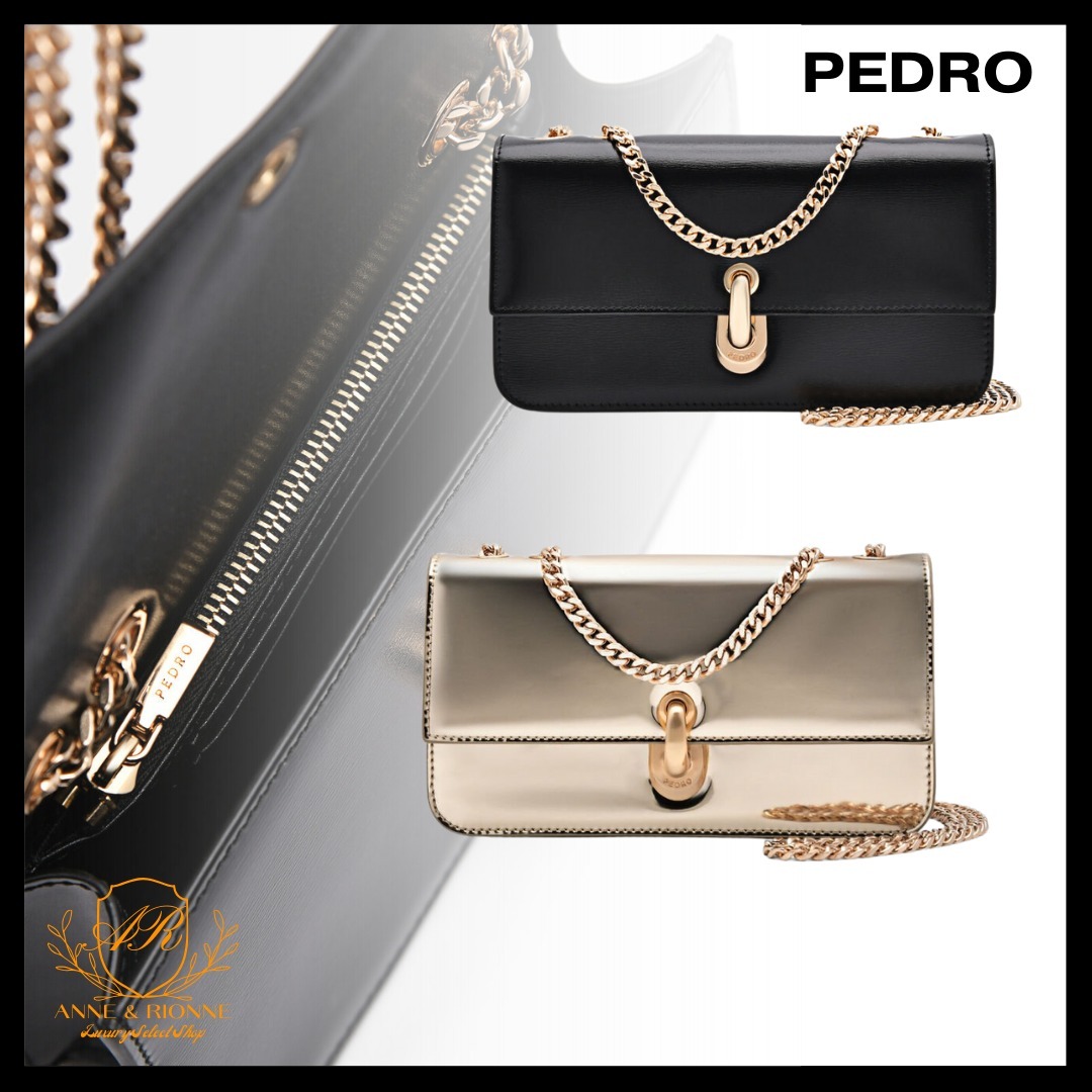 PEDRO ウォレット オン チェーン 長財布 高見え ディナー 24SS