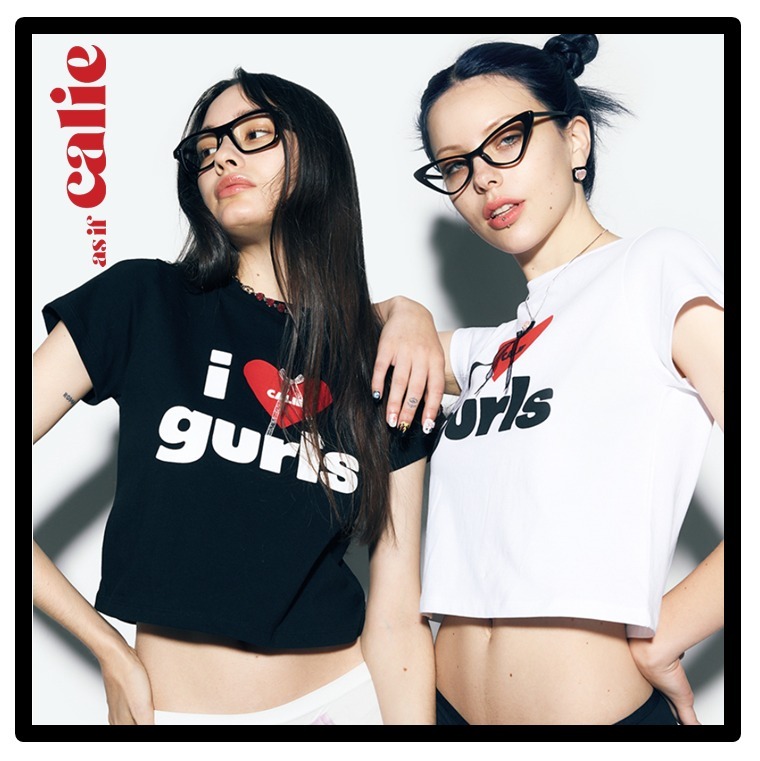 ★少女時代 テヨン★関税込★as if calie★CALIE GURLS T-SHIRT