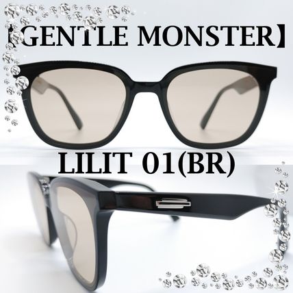 Gentle Monster Sunglasses Unisex Studded Street Style Square Sunglasses