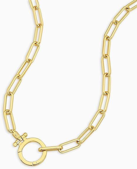 Gorjana【センスUP☆】Parker Paperclip Link Chain ネックレス Gorjana【センスUP☆】Parker Paperclip Link Chain ネックレス