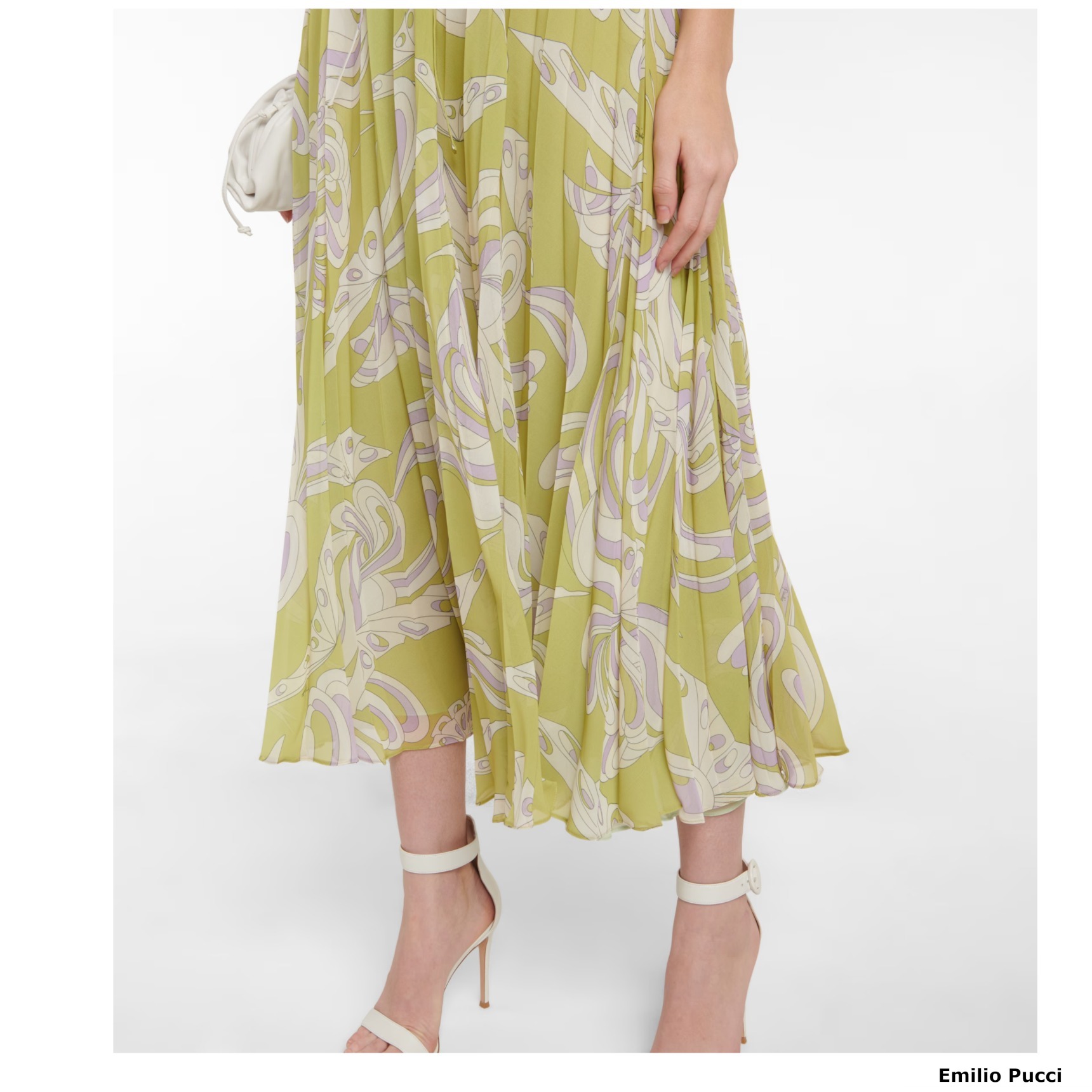 PUCCI プッチ ワンピース Printed georgette midi dress626791 PUCCI プッチ ワンピース Printed georgette midi dress626791