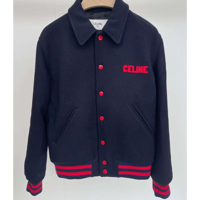 ★Celine★CELINE PARIS テディジャケット テクスチャードウール
