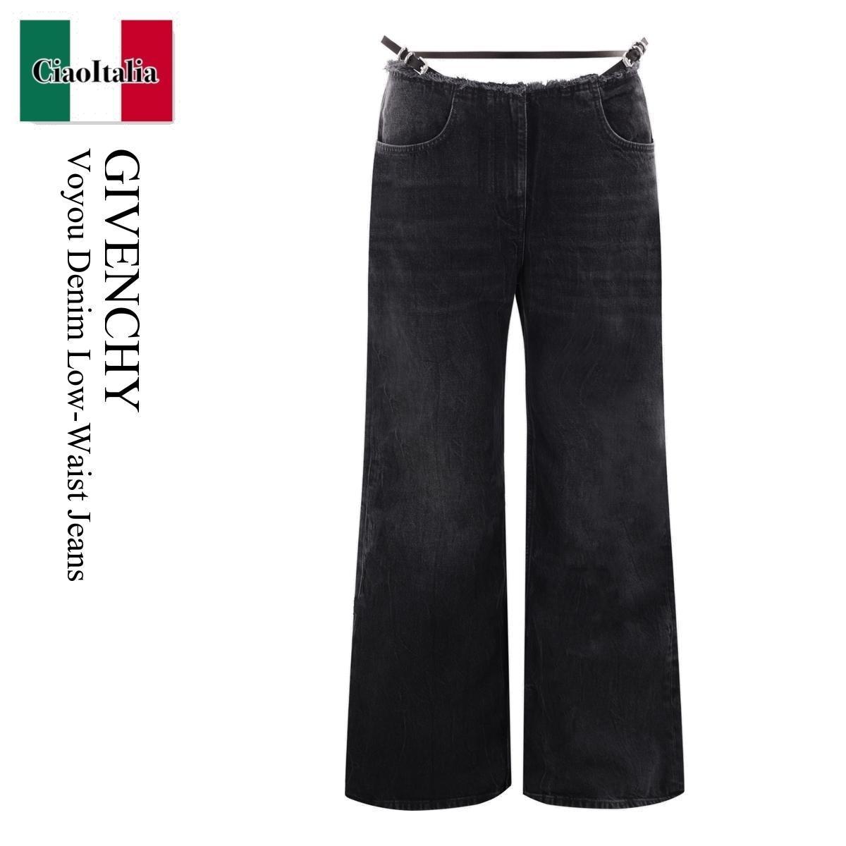 デニム・ジーパン Givenchy Voyou Denim Low-Waist Jeans
