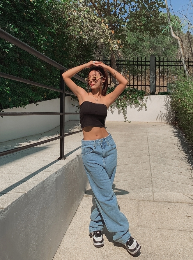 【U LAN】-3 kg Maxi Wide Denim Pants U LAN】-3 kg Maxi Wide Denim Pants (U LAN/デニム・ジーパン