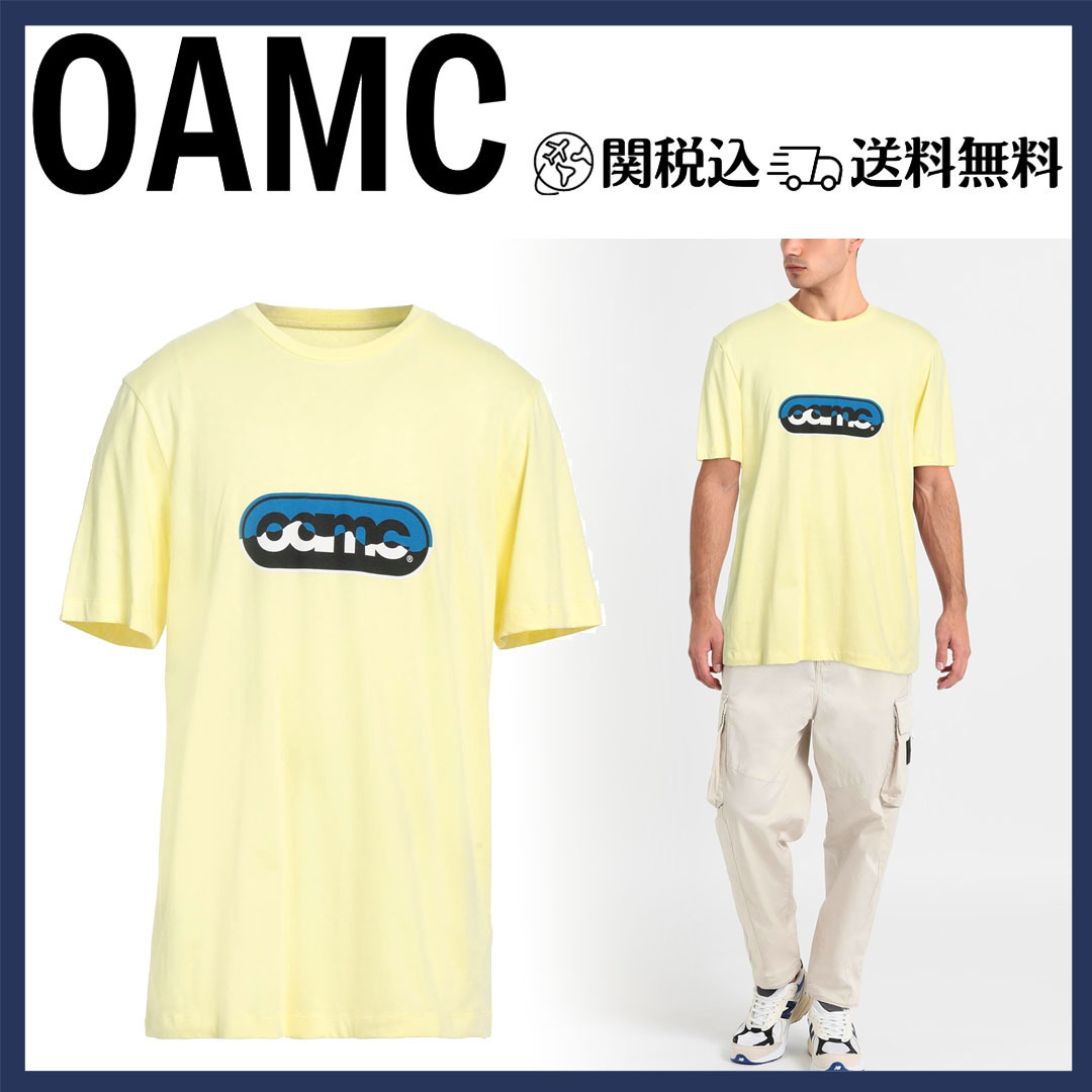 Ｔシャツ【OAMC】関税込 送料無料 クルーネック 単色 ロゴ