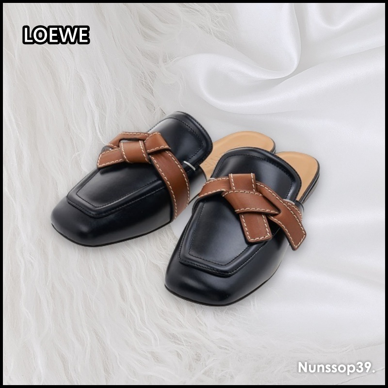 《LOEWE》 L815379X04 1329 革ゲートミュール