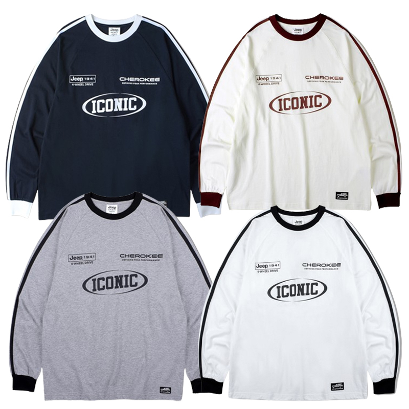 JEEP★UNISEX_CHEROKEE Racing Long Sleeves_5色