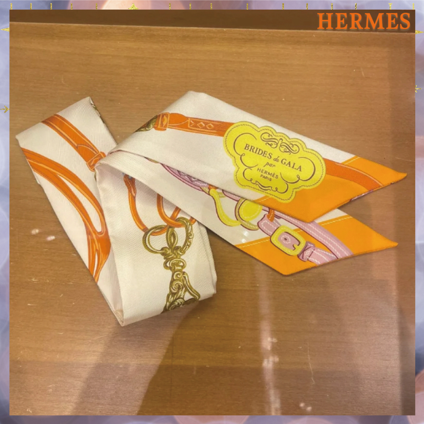【HERMES】お洒落なスカーフ♡BRIDES de GALA
