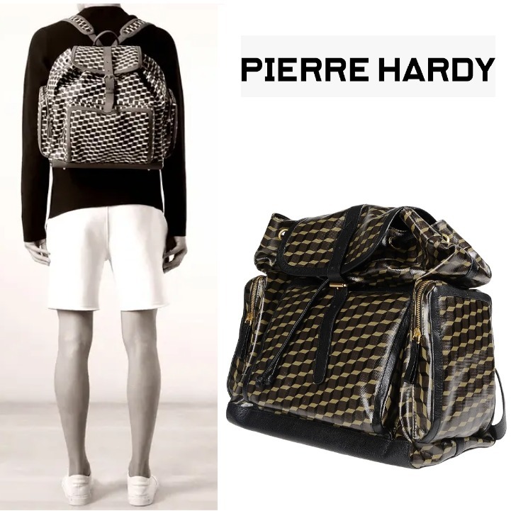 バックパック●Pierre Hardy●3d Effect Cube Print