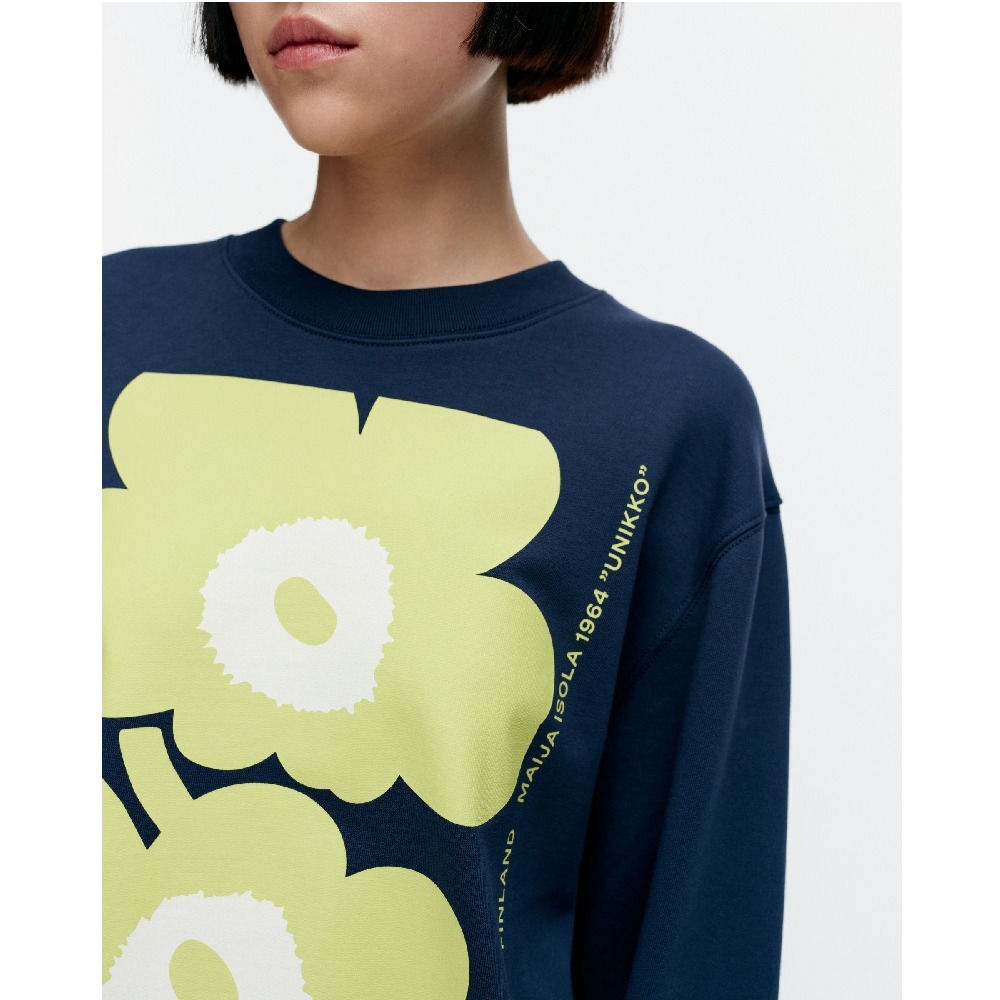 24SS】マリメッコ/Loisto Piirto Unikko Placement スウェット