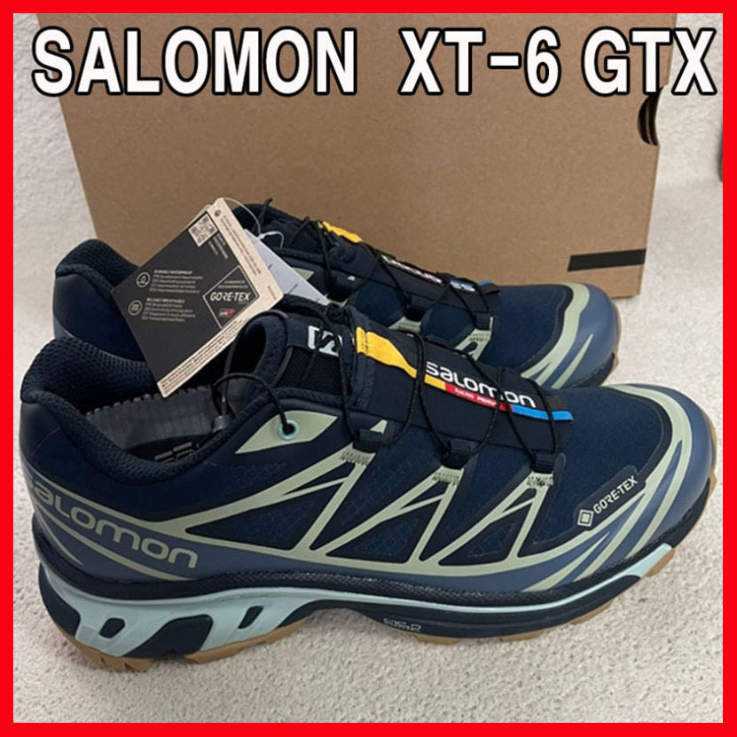 人気 ☆SALOMON☆ XT-6 GTX CARBON BERING SEA