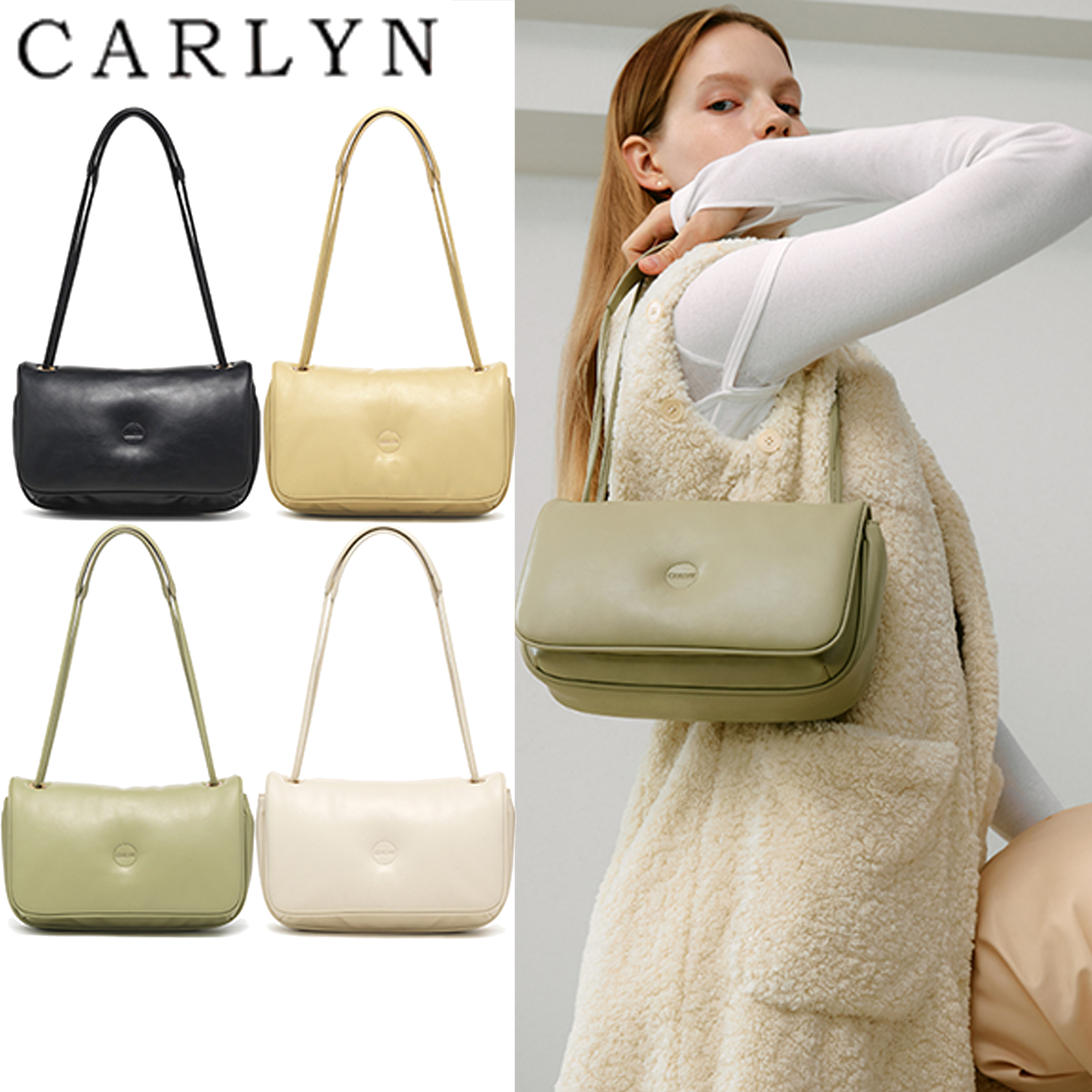 CARLYN★Cloud Bag★正規品★韓国人気★ショルダーバッグ