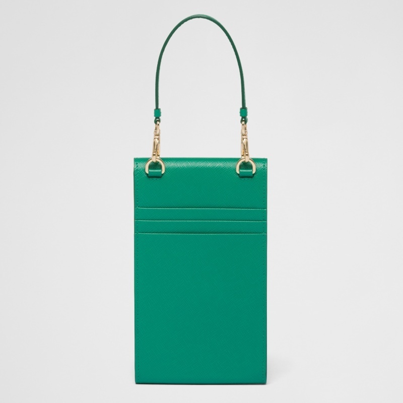 注目 PRADA◆サフィアーノレザー ミニバッグ チェーンストラップ 注目 PRADA◇サフィアーノレザー ミニバッグ チェーンストラップ