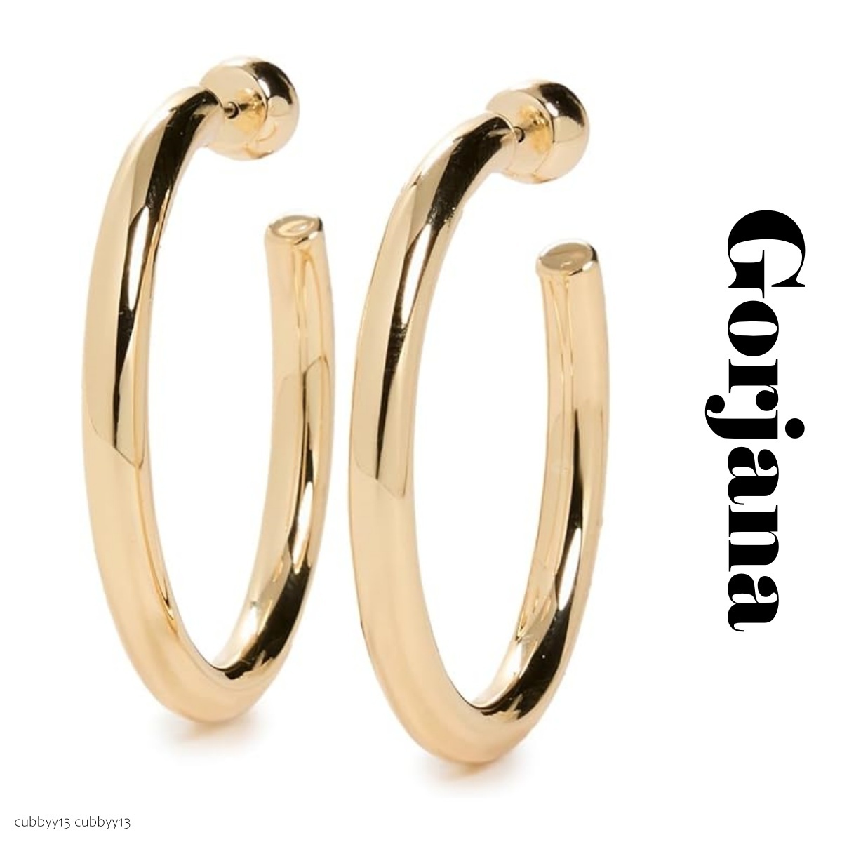 Gorjana【センスUP☆】Carter Hoops ピアス
