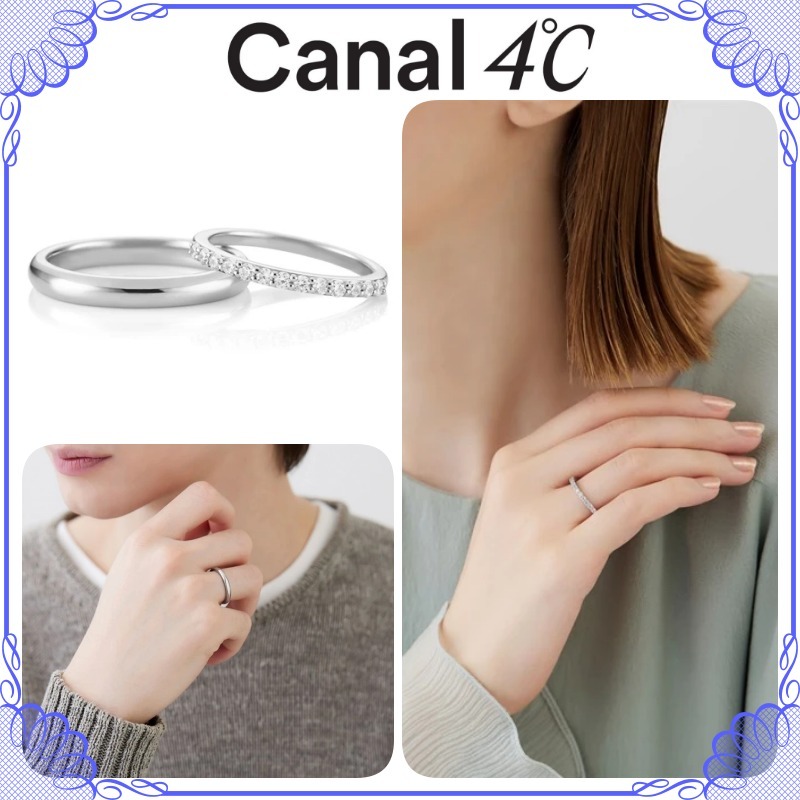 大人気!! Canal ４℃ ステンレスジュエリー ペアリング