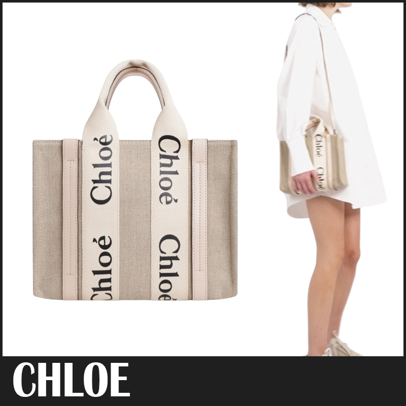 ☆送料関税込☆Chloe woody スモール トート ショルダーバッグ