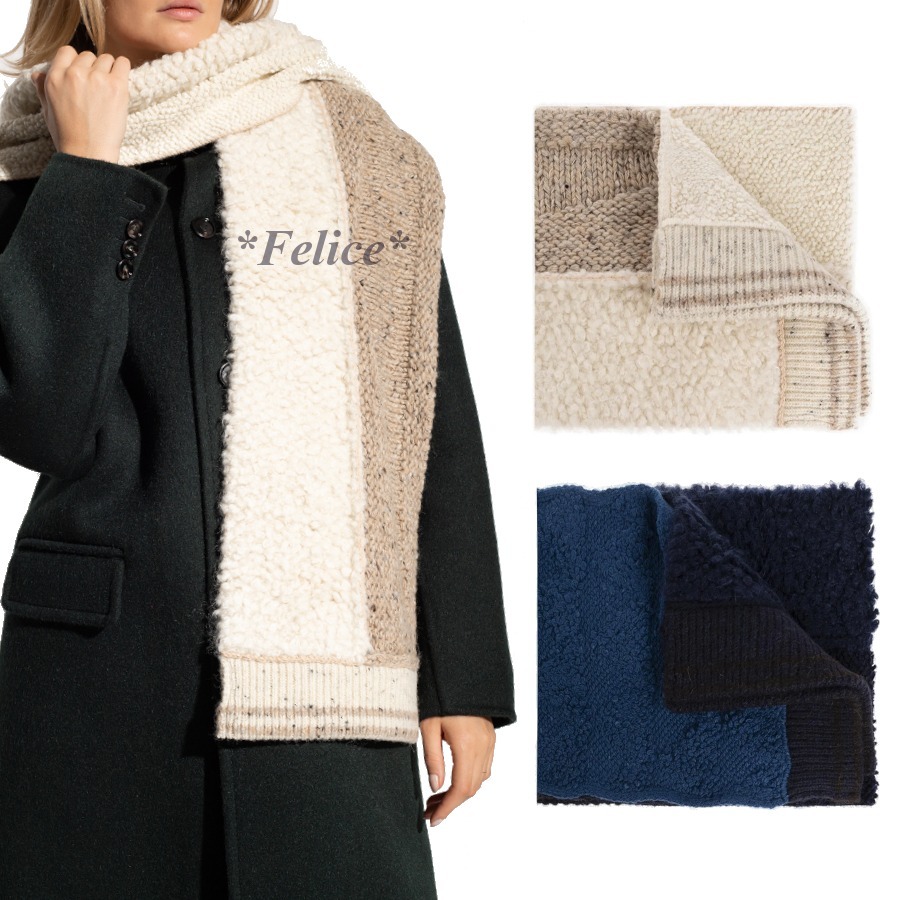 BOTTEGA VENETA パッチワーク マフラー 関税/送料込