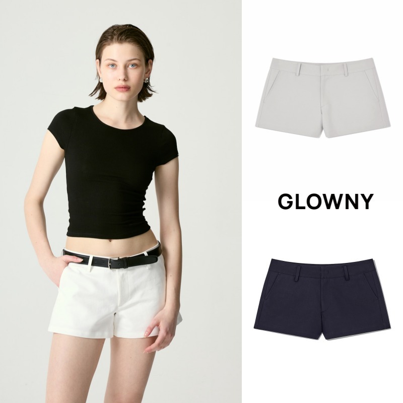 【glowny】GENTLE MICRO SHORTS